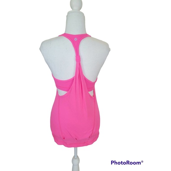 Lululemon Athletic Women Pink Active Tank sz 4 - Picture 3 of 6